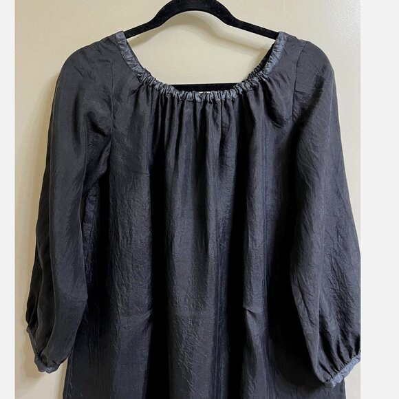 DOSA Silk Black Long Sleeve Dress, Dosa size 1 on dress Tag, NWOT - Picture 1 of 6